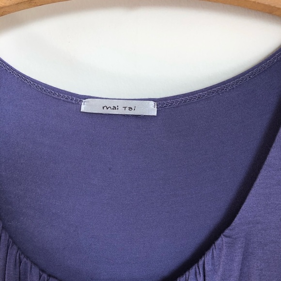 Mai Tai purple dress with lace ModCloth - Picture 3 of 4